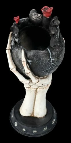 Skeletthand Hält Schwarzes Herz -FIGUREN Verkäufe 2D FS24015 Skeletthand halt schwarzes Herz 8 1280x1280