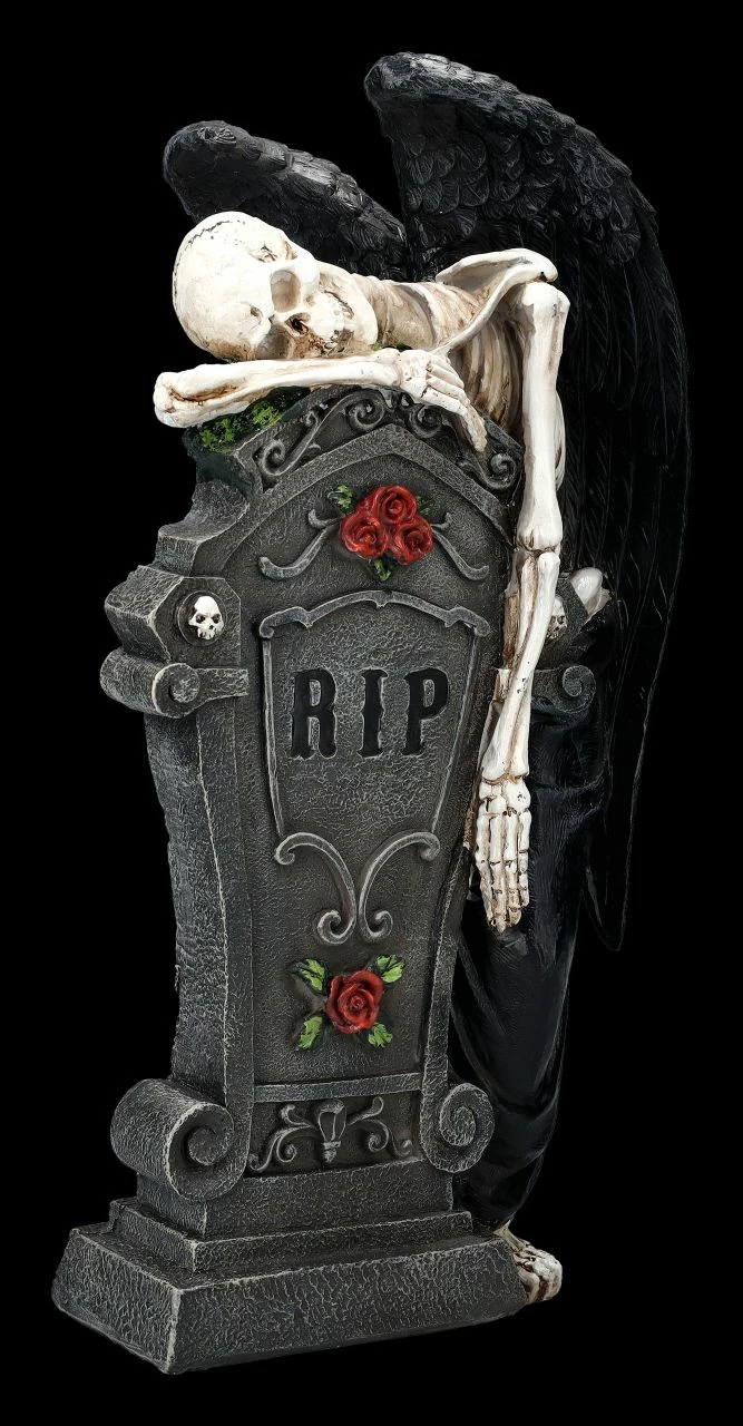 Trauernder Skelett Engel - Le Tombre Morte 4 Trauernder Skelett Engel - Le Tombre Morte – Bild 2