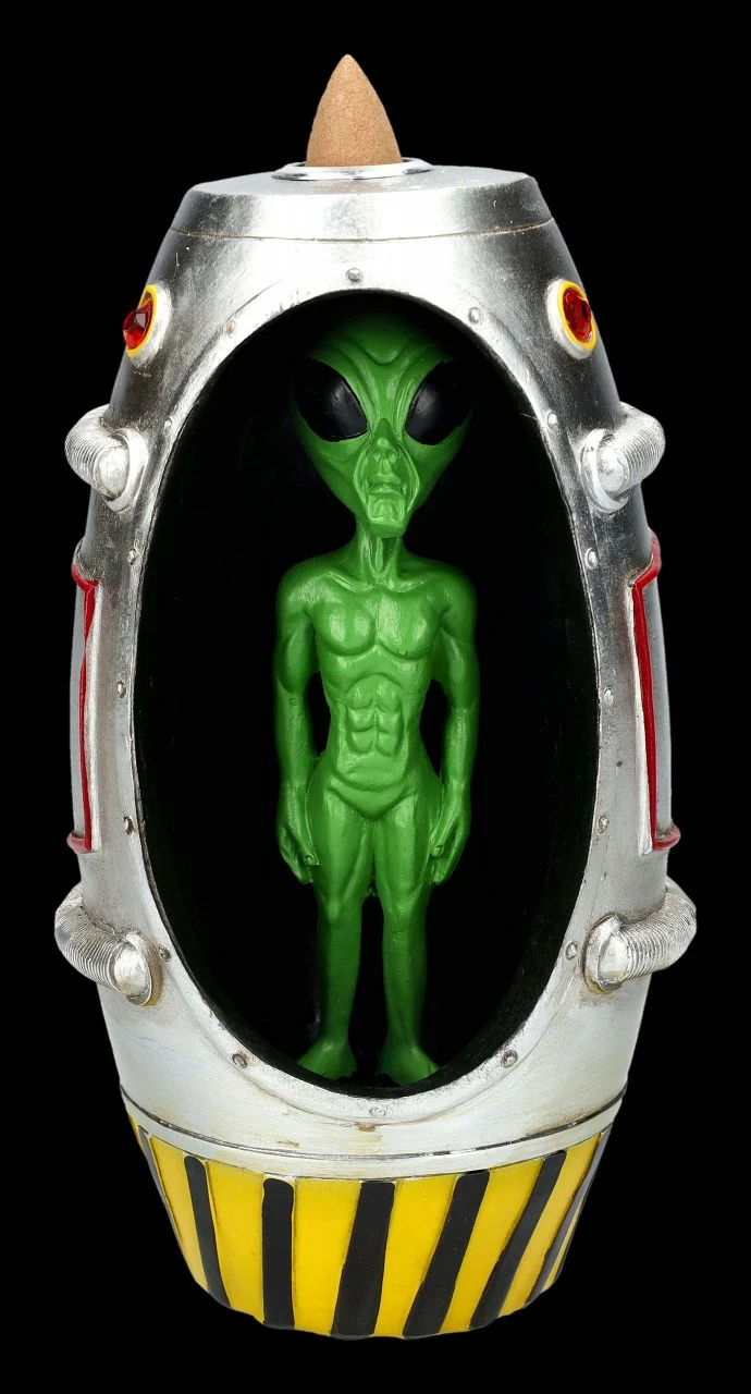 Backflow Räucherhalter - Alien Rettungskapsel 3 Backflow Räucherhalter - Alien Rettungskapsel