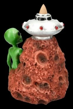 Backflow Räucherhalter - Alien Mit Ufo 13 Backflow Räucherhalter - Alien Mit Ufo -FIGUREN Verkäufe 2D FS24023 Backflow Raucherhalter Alien mit Ufo 4 1280x1280