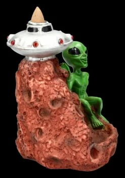 Backflow Räucherhalter - Alien Mit Ufo 14 Backflow Räucherhalter - Alien Mit Ufo -FIGUREN Verkäufe 2D FS24023 Backflow Raucherhalter Alien mit Ufo 5 1280x1280