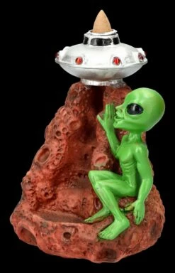 Backflow Räucherhalter - Alien Mit Ufo 16 Backflow Räucherhalter - Alien Mit Ufo -FIGUREN Verkäufe 2D FS24023 Backflow Raucherhalter Alien mit Ufo 7 1280x1280