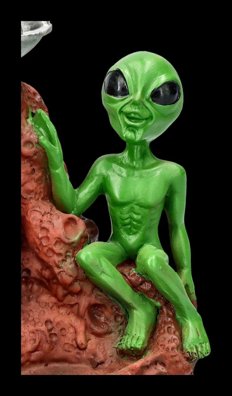 Backflow Räucherhalter - Alien Mit Ufo 10 Backflow Räucherhalter - Alien Mit Ufo – Bild 8