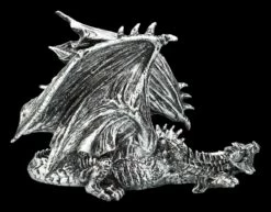 Drachenfigur Silber - Schleicht Sich An 12 Drachenfigur Silber - Schleicht Sich An -FIGUREN Verkäufe 2D FS24031 Drachenfigur silber Schleicht sich an 3 1280x1280
