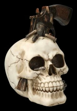 Totenkopf Mit Revolver -FIGUREN Verkäufe 2D FS24035 Totenkopf mit Revolver 5 1280x1280