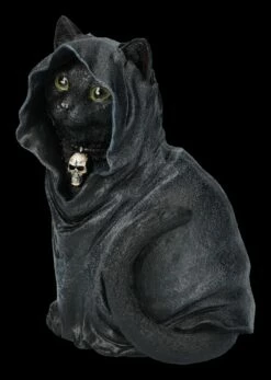 Katzenfigur Mit Sensenmann-Kutte 11 Katzenfigur Mit Sensenmann-Kutte -FIGUREN Verkäufe 2D FS24036 Katzenfigur mit Sensenmann Kutte 6 1280x1280