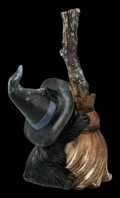 Katzen Figur Mit Hexenbesen - Broom Guard -FIGUREN Verkäufe 2D FS24119 Katzenfigur mit Hexenbesen Broom Guard 5 1280x1280