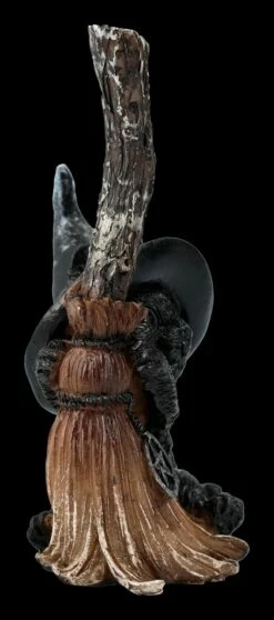 Katzen Figur Mit Hexenbesen - Broom Guard -FIGUREN Verkäufe 2D FS24119 Katzenfigur mit Hexenbesen Broom Guard 6 1280x1280