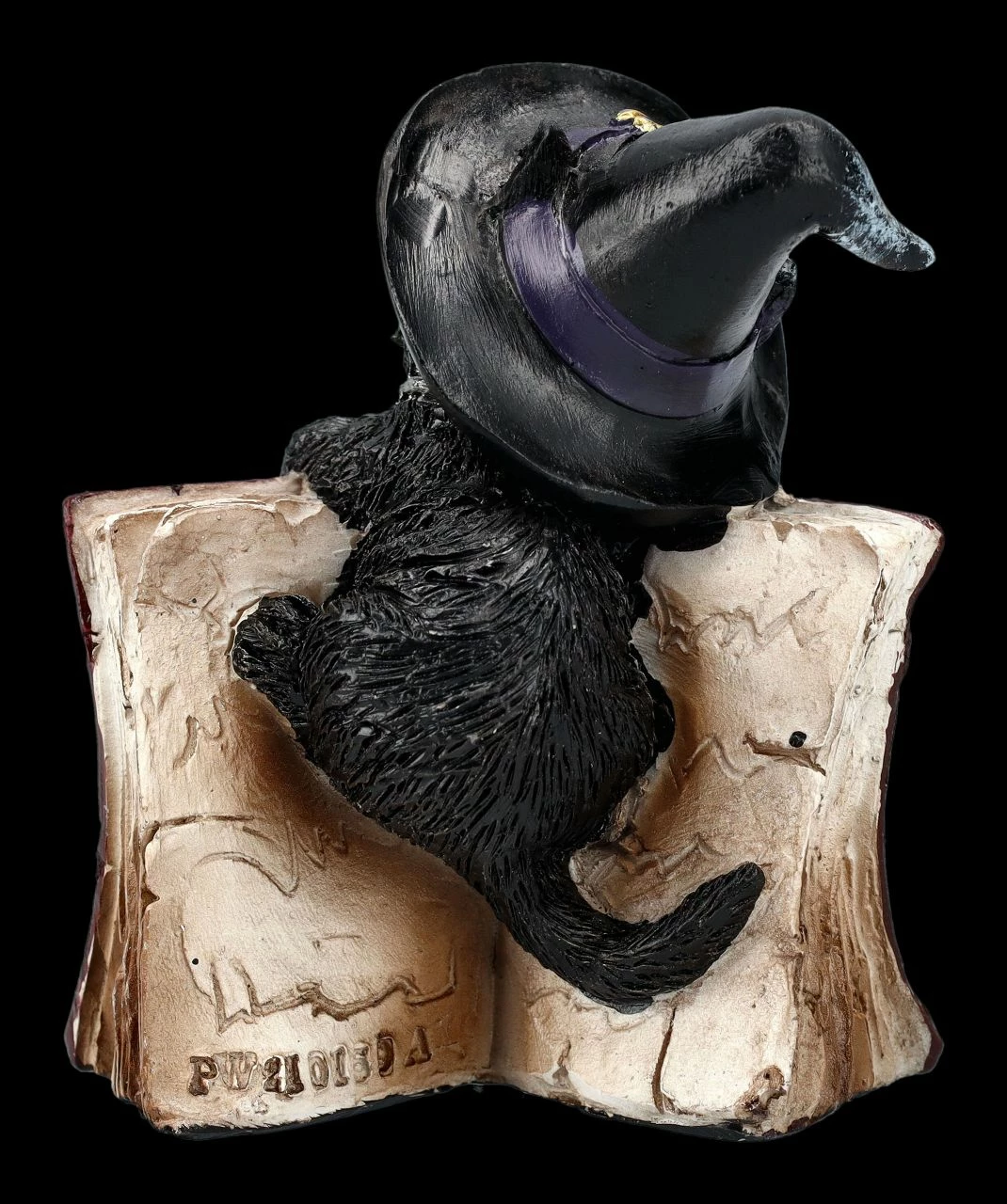 Katzen Figur Mit Zauberbuch - Kitty's Grimoire Rot 6 Katzen Figur Mit Zauberbuch - Kitty's Grimoire Rot – Bild 4