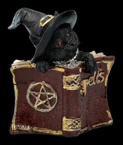 Katzen Figur Mit Zauberbuch - Kitty's Grimoire Rot 10 Katzen Figur Mit Zauberbuch - Kitty's Grimoire Rot -FIGUREN Verkäufe 2D FS24120 Katzen Figur mit Zauberbuch Kittys Grimoire rot 7 1280x1280