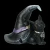 Katzen Figur Mit Hexenhut - Prue -FIGUREN Verkäufe 2D FS24122 Katzen Figur mit Hexenhut Prue 1 1280x1280