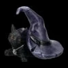 Katzen Figur Mit Hexenhut - Piper -FIGUREN Verkäufe 2D FS24123 Katzen Figur mit Hexenhut Piper 1 1280x1280