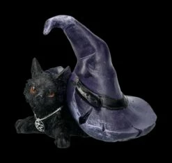 Katzen Figur Mit Hexenhut - Piper