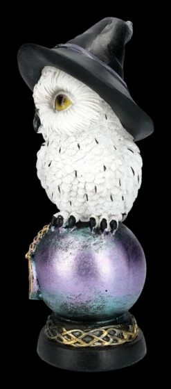 Schneeeulen Figur Mit Zauberhut Links -FIGUREN Verkäufe 2D FS24126 Schneeeulen Figur mit Zauberhut links 2 1280x1280