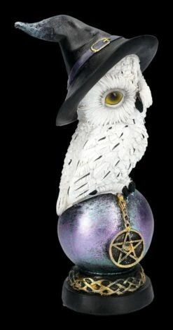 Schneeeulen Figur Mit Zauberhut Links -FIGUREN Verkäufe 2D FS24126 Schneeeulen Figur mit Zauberhut links 6 1280x1280