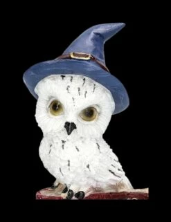 Schneeeulen Figur Mit Zauberbuch - Rot -FIGUREN Verkäufe 2D FS24129 Schneeeulen Figur mit Zauberbuch rot 7 1280x1280