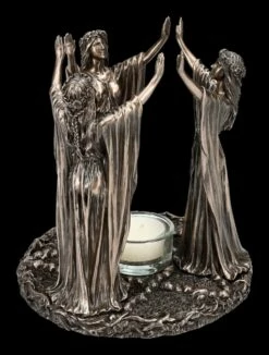 Teelichthalter - Dreifach Göttin Wicca Zeremonie -FIGUREN Verkäufe 2D FS24132 Teelichthalter Dreifach Gottin Wicca Zeremonie 2 1280x1280