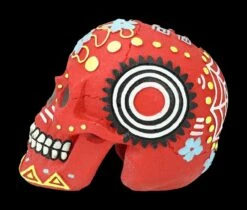 Aquarium Figur - Totenkopf Fluoreszierend Rot -FIGUREN Verkäufe 2D FS24168 Aquarium Figur Totenkopf fluoreszierend S rot 3 1280x1280