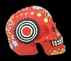 Aquarium Figur - Totenkopf Fluoreszierend Rot -FIGUREN Verkäufe 2D FS24168 Aquarium Figur Totenkopf fluoreszierend S rot 5 1280x1280