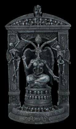Baphomet Figur Mit Tempel