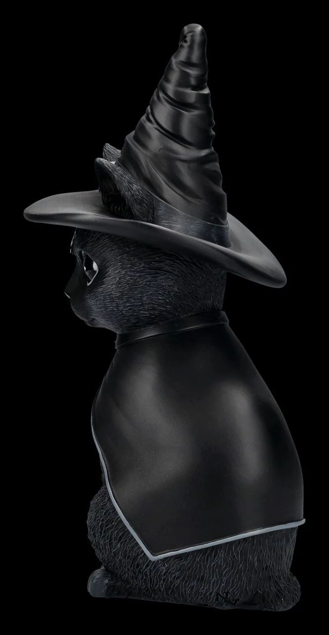 NEMESIS NOW Okkulte Katzenfigur Mit Hexenhut - Purrah Groß 6 NEMESIS NOW Okkulte Katzenfigur Mit Hexenhut - Purrah Groß – Bild 4