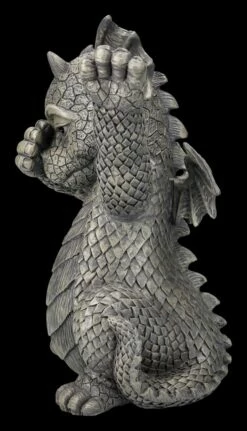 Gartenfigur - Drache Schämt Sich -FIGUREN Verkäufe 2D FS24285 Gartenfigur Drache schamt sich 3 1280x1280