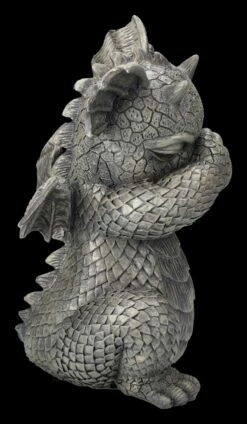 Gartenfigur - Drache Schämt Sich -FIGUREN Verkäufe 2D FS24285 Gartenfigur Drache schamt sich 5 1280x1280