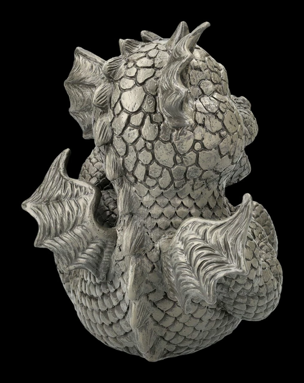 Gartenfigur - Drachen Baby Liegt Auf Mamas Bauch 8 Gartenfigur - Drachen Baby Liegt Auf Mamas Bauch – Bild 6