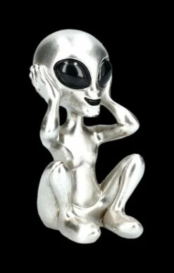 Alien Figuren - Nichts Böses Silberfarben 14 Alien Figuren - Nichts Böses Silberfarben -FIGUREN Verkäufe 2D FS24310 Alien Figur Nichts Boses silberfarben 9 1280x1280
