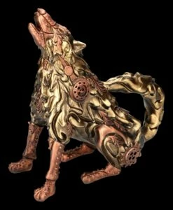 Wolf Figur - Steampunk Lupus 12 Wolf Figur - Steampunk Lupus -FIGUREN Verkäufe 2D FS24371 Wolf Figur Steampppunk Lupus 5 1280x1280