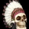 Totenkopf - Indianer Häuptling -FIGUREN Verkäufe 2D FS24377 Totenkopf Indianer H uptling 6 1280x1280