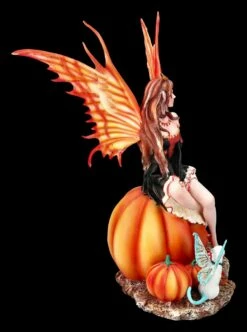 Elfen Figur Mit Kürbissen By Amy Brown -FIGUREN Verkäufe 2D FS24454 Elfen Figur mit Kurbissen by Amy Brown 5 1280x1280