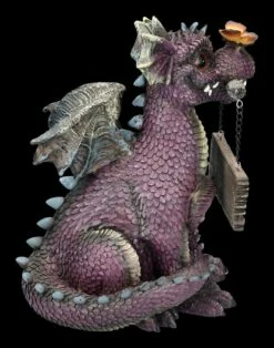 Drachen Figur Lila Mit Welcome Schild 14 Drachen Figur Lila Mit Welcome Schild -FIGUREN Verkäufe 2D FS24510 Drachen Figur lila mit Welcome Schild 6 1280x1280