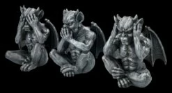 Gargoyle Figuren Sitzend - Nichts Böses 12 Gargoyle Figuren Sitzend - Nichts Böses -FIGUREN Verkäufe 2D FS24524 Gargoyle Figuren sitzend Nichts Boses 5 1280x1280