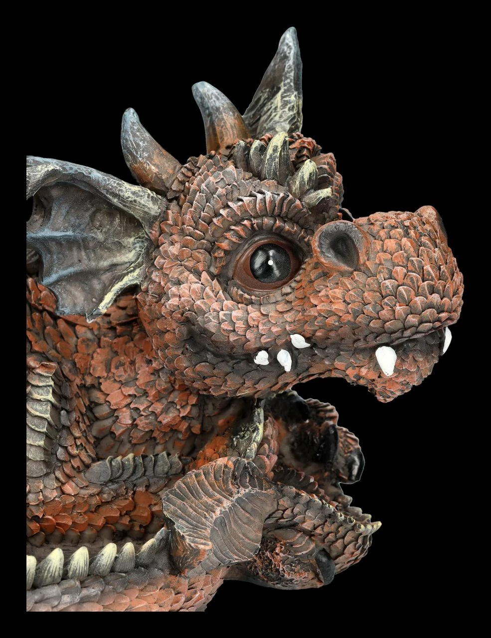 Drachen Figur Liegend Mit Schale 10 Drachen Figur Liegend Mit Schale – Bild 8