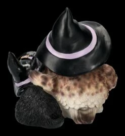 Eulen Und Katzen Figur Mit Hexenhüten -FIGUREN Verkäufe 2D FS24645 Eulen und Katzen Figur mit Hexenhuten 4 1280x1280