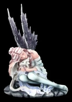 Elfen Figur - Winterliche Crystalia Mit Drache -FIGUREN Verkäufe 2D FS24651 Elfen Figur Winterliche Crystalia mit Drache 1 1280x1280