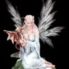Elfen Figur Tagaria Mit Rotem Drachen