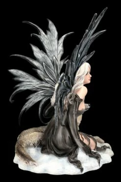 Elfen Figur Nara Mit Grauem Wolf -FIGUREN Verkäufe 2D FS24668 Elfen Figur Nara mit grauem Wolf 6 1280x1280