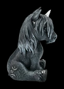 NEMESIS NOW Einhorn Figur Schwarz - Culticorn -FIGUREN Verkäufe 2D FS24670 Einhorn Figur schwarz Culticorn 4 1280x1280
