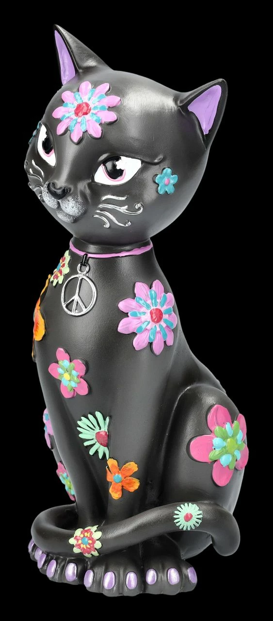 NEMESIS NOW Katzenfigur - Hippy Kitty 8 NEMESIS NOW Katzenfigur - Hippy Kitty – Bild 6