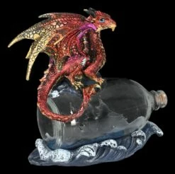 Drachenfigur Mit Flaschenschiff - The Voyage -FIGUREN Verkäufe 2D FS24683 Drachenfigur mit Flaschenschiff The Voyage 6 1280x1280