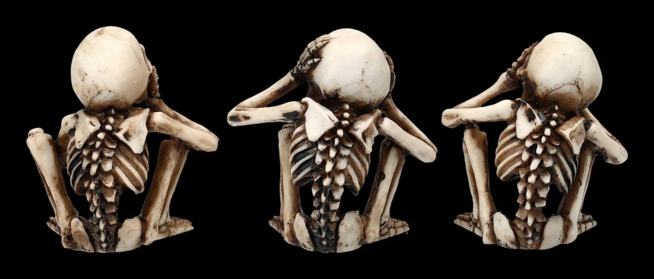 Skelett Figuren - Nichts Böses Skellingtons 5 Skelett Figuren - Nichts Böses Skellingtons – Bild 3