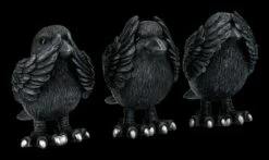 NEMESIS NOW Raben Figuren - Nichts Böses 10 NEMESIS NOW Raben Figuren - Nichts Böses -FIGUREN Verkäufe 2D FS24707 Raben Figuren Nichts Boses 3 1280x1280