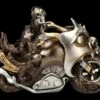 Skelett Figur Motorrad - Rebel Rider Bronzefarben -FIGUREN Verkäufe 2D FS24717 Skelett Figur Motorrad Rebel Rider bronzefarben 1 1280x1280