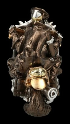 Skelett Figur Motorrad - Rebel Rider Bronzefarben -FIGUREN Verkäufe 2D FS24717 Skelett Figur Motorrad Rebel Rider bronzefarben 4 1280x1280