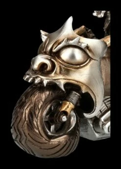 Skelett Figur Motorrad - Rebel Rider Bronzefarben -FIGUREN Verkäufe 2D FS24717 Skelett Figur Motorrad Rebel Rider bronzefarben 9 1280x1280