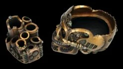 Steampunk Totenkopf Schatulle - Gear Skull -FIGUREN Verkäufe 2D FS24739 Steampunk Totenkopf Schatulle Gear Skull 10 1280x1280