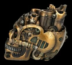 Steampunk Totenkopf Schatulle - Gear Skull -FIGUREN Verkäufe 2D FS24739 Steampunk Totenkopf Schatulle Gear Skull 2 1280x1280