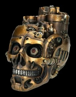 Steampunk Totenkopf Schatulle - Gear Skull -FIGUREN Verkäufe 2D FS24739 Steampunk Totenkopf Schatulle Gear Skull 6 1280x1280